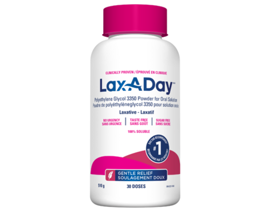 Lax-A-Day Laxative Soluble Oral Powder, 510 g