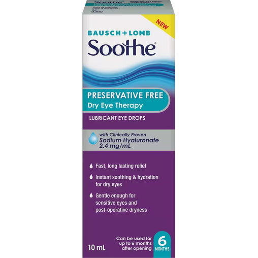 Soothe Preservative Free Dry Eye Therapy, 10 mL