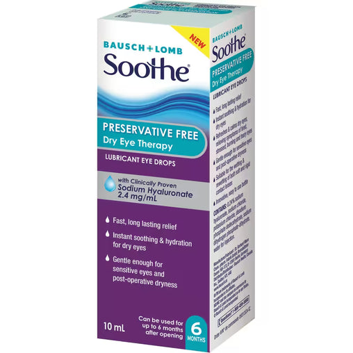 Soothe Preservative Free Dry Eye Therapy, 10 mL