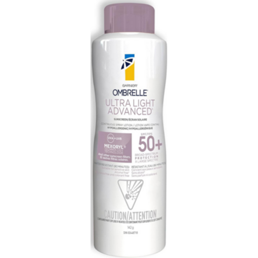 Ombrelle Ultra Light Advanced Sunscreen Spray SPF 50+, 142g