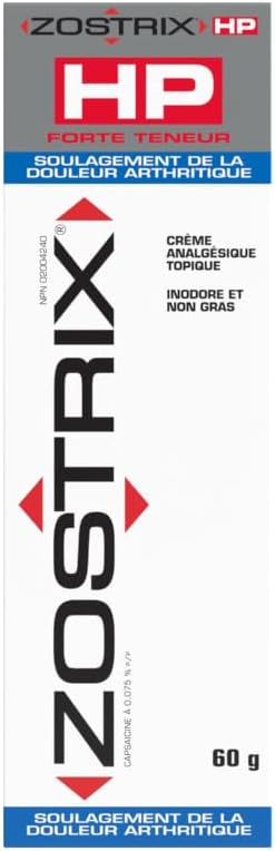 IPST Hクリーム Zostrix HP Pain Relief Cream 0.075% - 60g – Symington Pharmacy