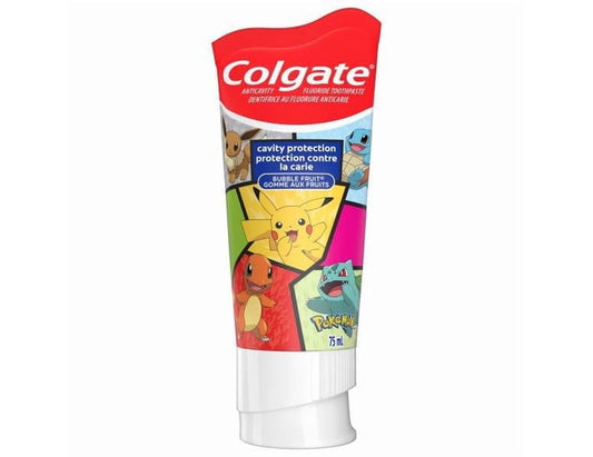 Colgate Kids Pokémon Anticavity Fluoride Toothpaste - 75 mL product image