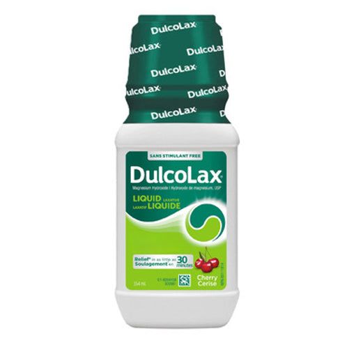 Dulcolax Liquid Laxative Cherry, 354 mL