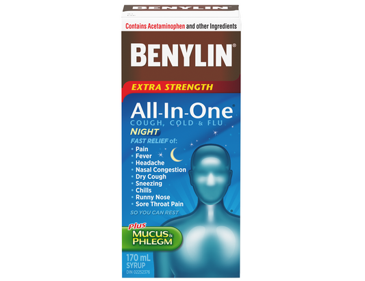 Benylin Dry Cough Extra Strength Night, 100 mL
