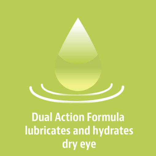 Refresh Optive Fusion Lubricant Eye Drops 10 mL, 2 ct