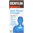 Benylin Extra Strength Sore Throat & Cough Syrup, 250 mL