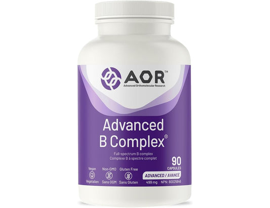 AOR Advanced B Complex 499 mg, 90 Caps