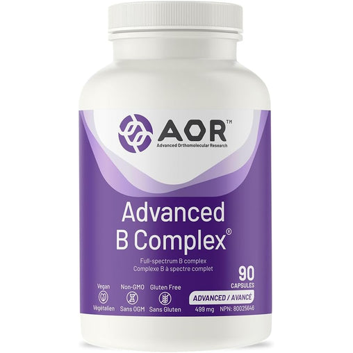 AOR Advanced B Complex 499 mg, 90 Caps