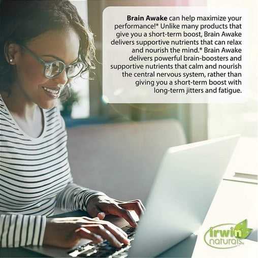 Irwin Naturals Brian Awake, 60 Liquid Softgels