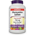 Webber Naturals Glucosamine Sulfate 750mg Capsules – 250 Count