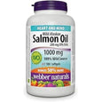 Webber Naturals Wild Alaskan Salmon Oil 1,000 mg, 180 Softgels
