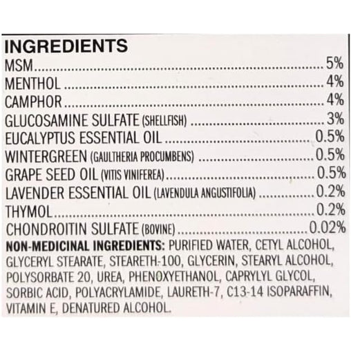 Motion Medicine 120g Topical Pain Relief Cream