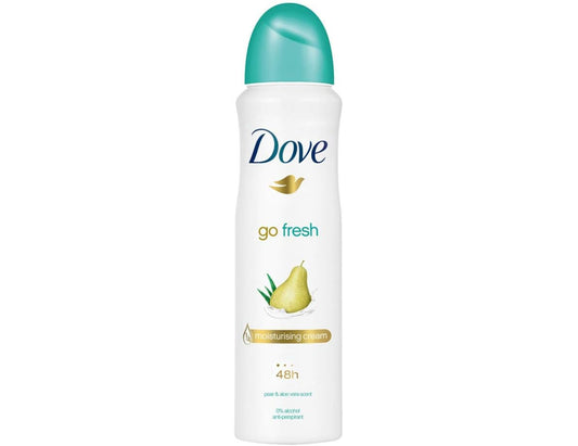 Dove Go Fresh Deodorant Spray Pear & Aloe Vera, 150 mL