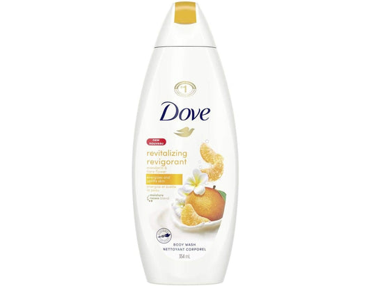 Dove Revitalizing Body Wash, Mandarin & Tiare Flower, 354 mL