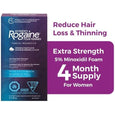 Rogaine Hair Growth Treatment for Women 5% Minoxidil Foam, 2 x 60 g
