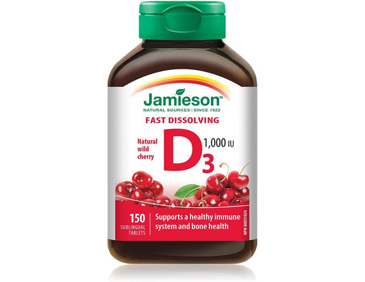 Jamieson Vitamin D3 1,000 - 150 Sublingual Tablets