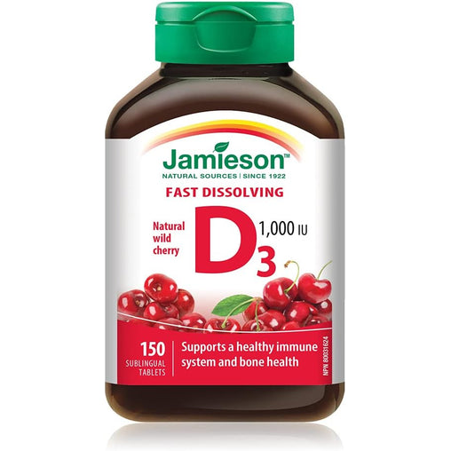 Jamieson Vitamin D3 1,000 - 150 Sublingual Tablets