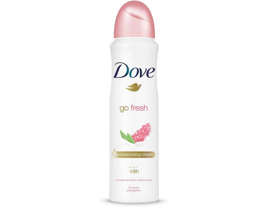 Dove Go Fresh Deodorant Spray Pomegranate & Lemon Verbena 150mL
