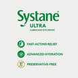 Systane Ultra Preservative-Free Eye Drops Twin Pack, 2 x 10 mL