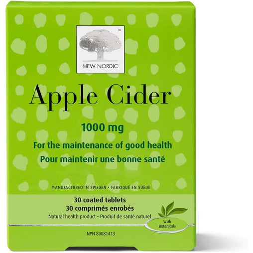 New Nordic Apple Cider Vinegar 1000mg - 30 Vegan Tablets