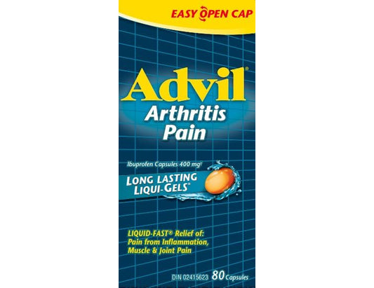 Advil Arthritis Pain Extra Strength Liqui-Gels - 80 Capsules