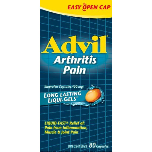 Advil Arthritis Pain Extra Strength Liqui-Gels - 80 Capsules
