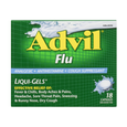 Advil - Flu Relief Liqui-Gels - 18 Liqui-Gels - current product packaging