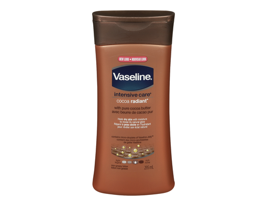 Vaseline Intensive Care Cocoa Radiant Body Lotion - 295 mL product packaging