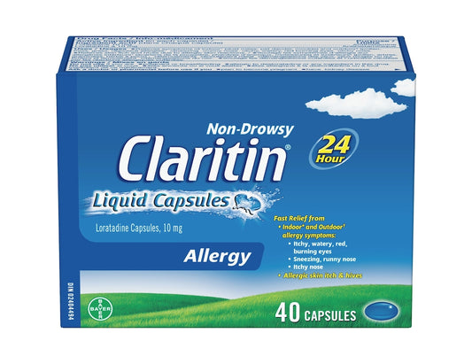 Claritin Liquid Capsules 10 mg – 40 ct