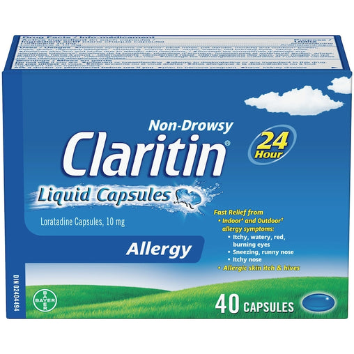 Claritin Liquid Capsules 10 mg – 40 ct
