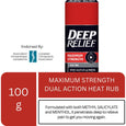 Deep Relief Maximum Strength Heat Rub - 100 g benefit and feature information