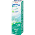 Otrivin Moderate Stream Saline Nasal Decongestant Spray Sea Water & Aloe, 100 mL