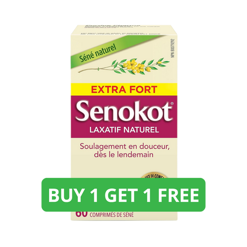 Senokot Extra Strength Natural Laxative, 60 ct