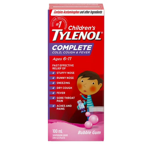 Children’s Tylenol Complete Cold – 100ml