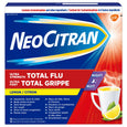 NeoCitran Ultra Strength Total Flu Night Lemon - 10 Pouches