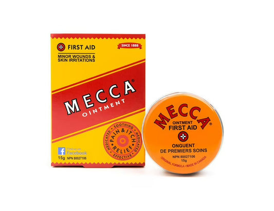 Mecca Ointment for Minor Wounds & Skin Irritations 15g