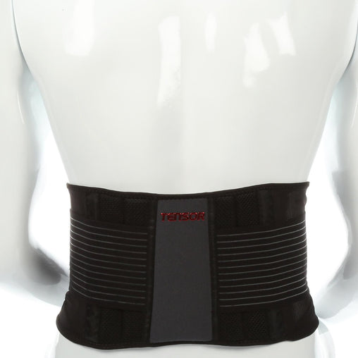 Tensor Adjustable Back Brace, Black/Grey - 1 Brace product use and application information