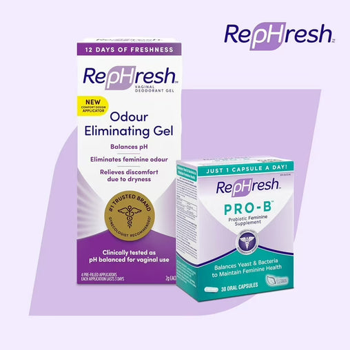 Rephresh Types RepHresh Pro-B Probiotic Feminine Supplement - 30 Capsules – Symington ...