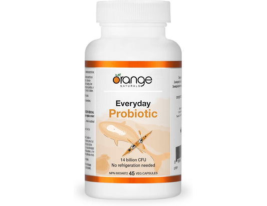 Orange Naturals Everyday Probiotic Capsules – 45 ct