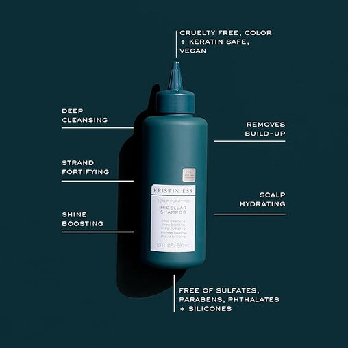 Kristin Ess Hair Scalp Purifying Micellar Shampoo, 296 mL