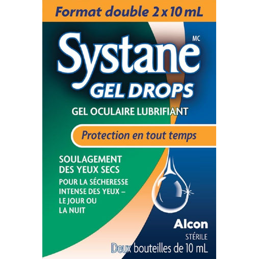 Systane Gel Drops Anytime Protection Twin Pack - 2 x 10 mL