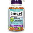 Webber Naturals Omega-3 700mg Extra Strength, 100 Clear Enteric Softgels