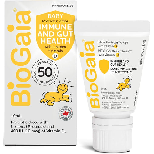 BioGaia Probiotic Drops with Vitamin D3, 10 mL