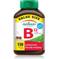 Jamieson Vitamin B12 1000 mcg Fast-Dissolving Sublingual Tablets – 150 Tablets