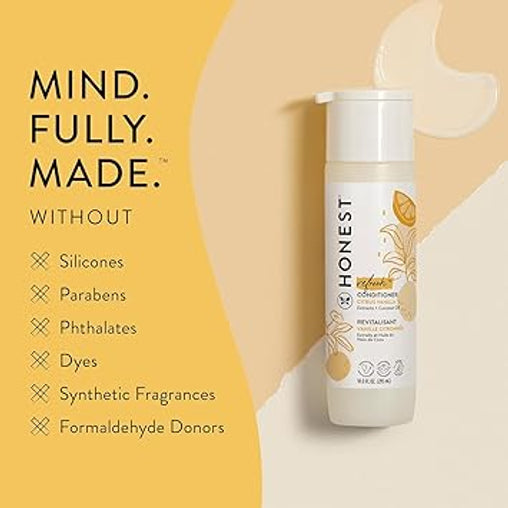 The Honest Company Refresh Conditioner Citrus Vanilla Scent, 295 mL