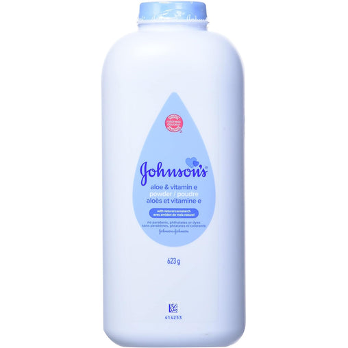 Johnson’s Baby Powder Aloe & Vitamin E, 623 g