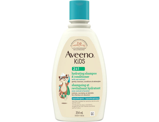 Aveeno Baby Daily 2-in-1 Shampoo & Conditioner - 354 mL
