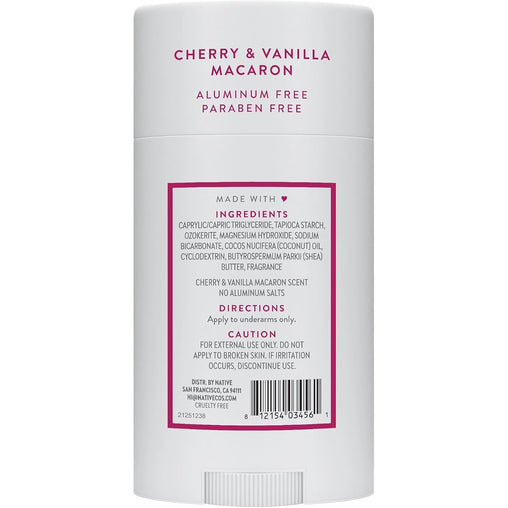 Native Deodorant Cherry & Vanilla Macaron