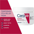 CeraVe Itchy Skin Relief Moisturizing Crean. For Dry & Itchy skin. Anti-itch cream for minor skin irritations, sunburn relief, insect bug bites & scrapes, 1% Pramoxine. Fragrance Free, 340g