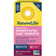 Renew Life Ultimate Flora Women's Extra Care Probiotic 50 Billion – 60 Capsules